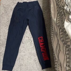Navy Blue Champion Sweatpants.